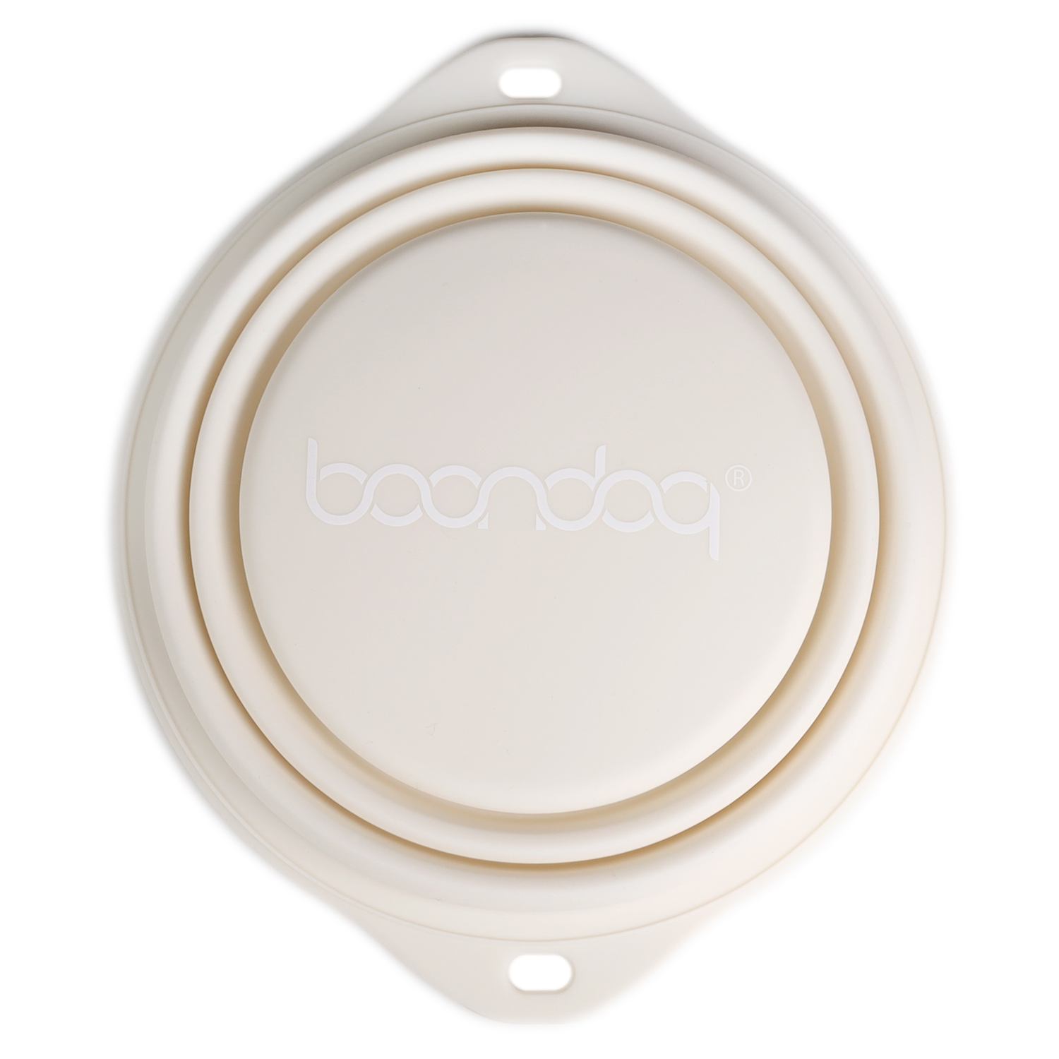 Silicone Water Bowl Ivory