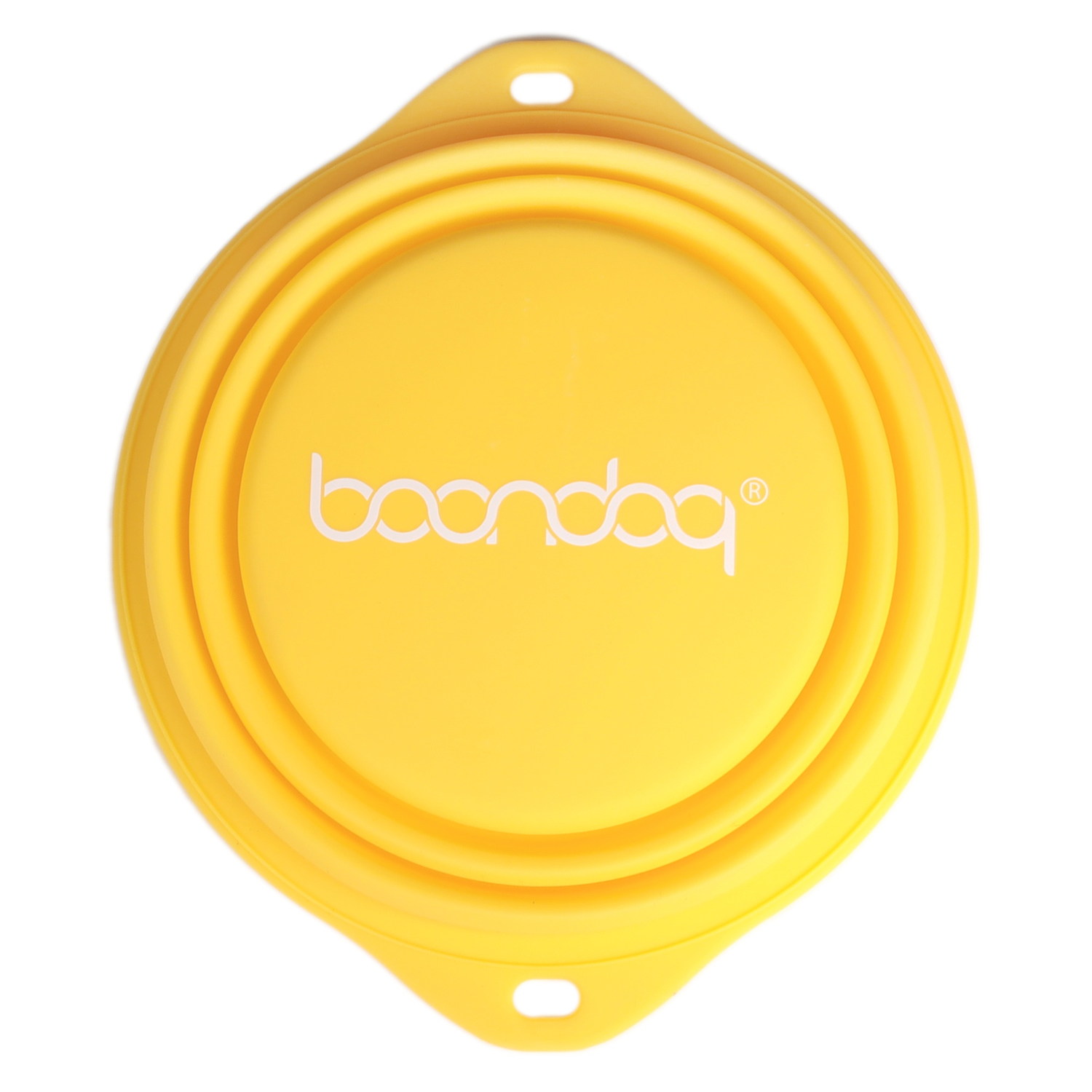 Silicone Water Bowl Yellow
