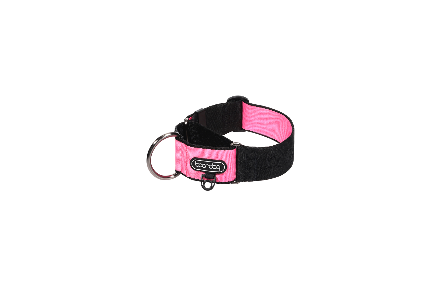 Martingale Collar Wide Black/Pink