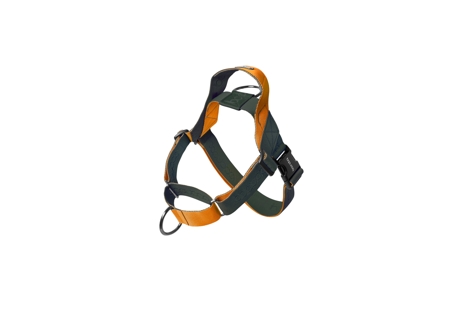 0109 Martingale Harness Khaki/Orange