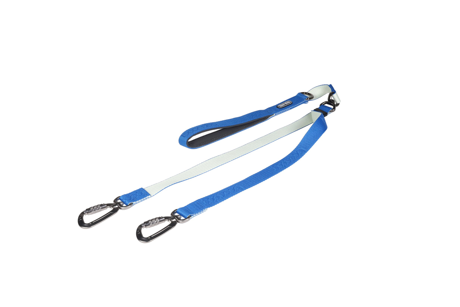 Dual Leash Cream/Blue